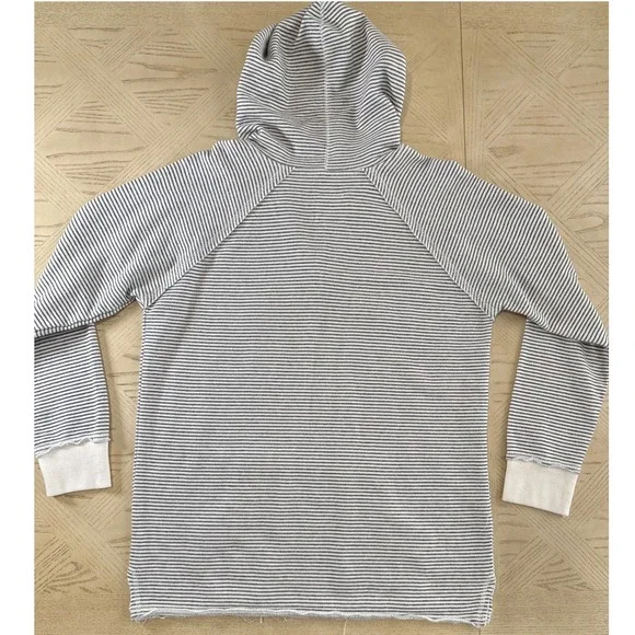 Blue 84 Alabama Crimson Tide Striped Hoodie Pullover V Neck Pocket Women's L - Picture 8 of 8